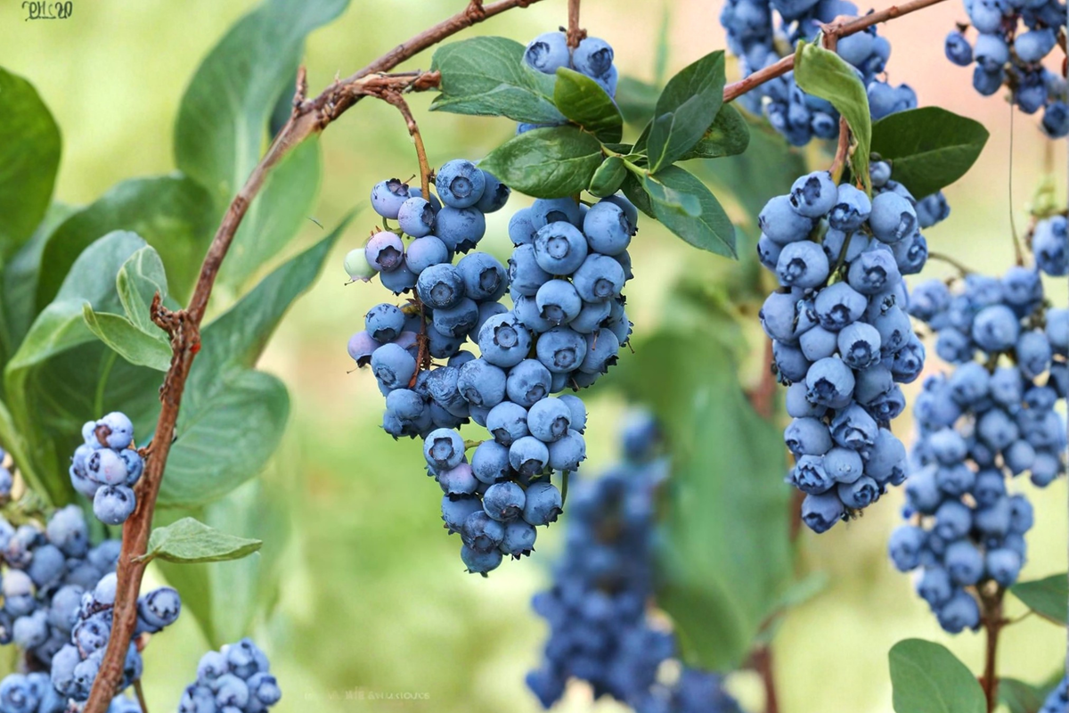 Austin Blueberry Plant 1 Gallon Live Bush – Rabbiteye Blueberry Shrub, Fruit Plant for Backyard Garden Growing