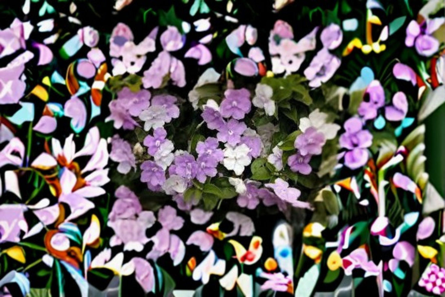 Yesterday Today and Tomorrow Live Plant – Brunfelsia Flowering Shrub with Color-Changing Blooms, Fragrant Lavender to White, Easy Care