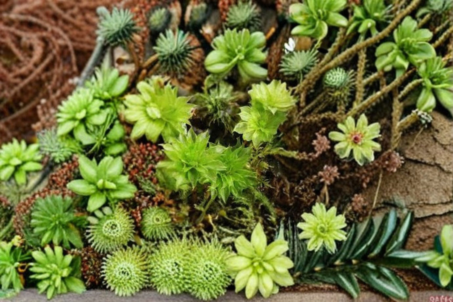 Rose Moss Plant – Rhodobryum ontariense – Vibrant Rose-Colored Moss for Gardens and Terrariums