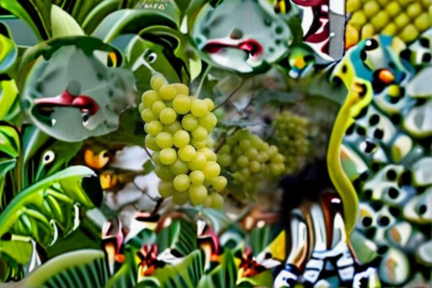 Cotton Candy Grape Cuttings – Vitis vinifera – Sweet Juicy Fruit for Home Garden and Grape Enthusiasts