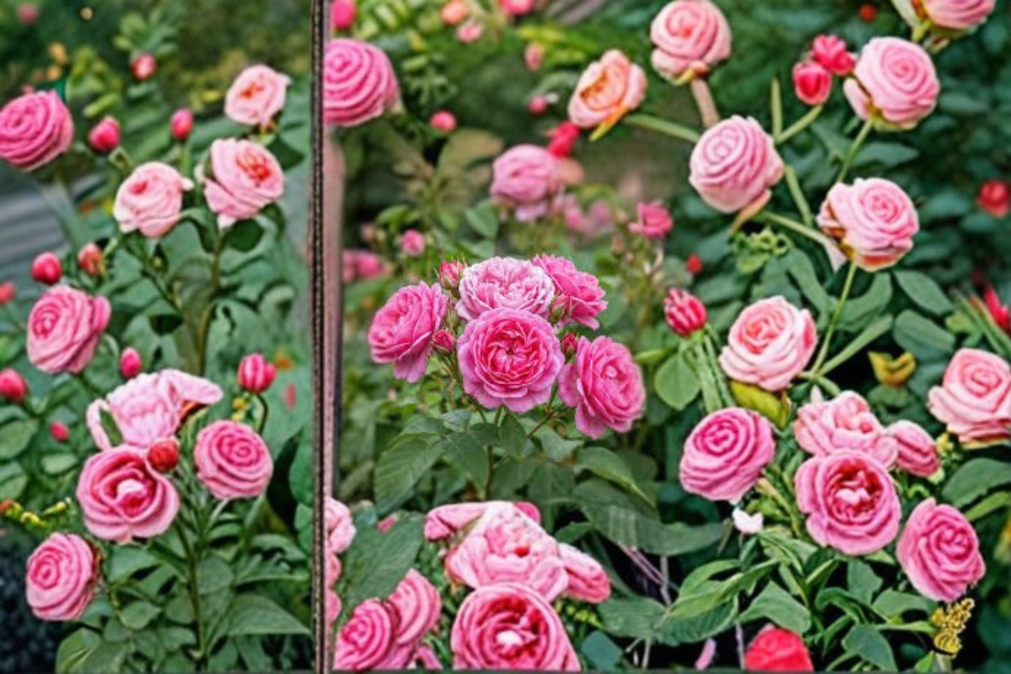 Damask Rose Cuttings 10 Pack Rosa damascena Fragrant Blooming Plant for Garden and Floral Arrangements