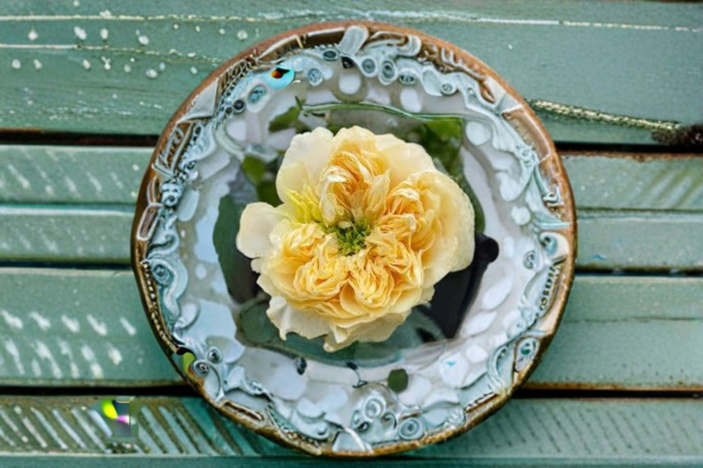 Royal Park Rose Live Plant – Yellow and White Garden Rose – Own Root Rose – Rosa ‘Royal Park’