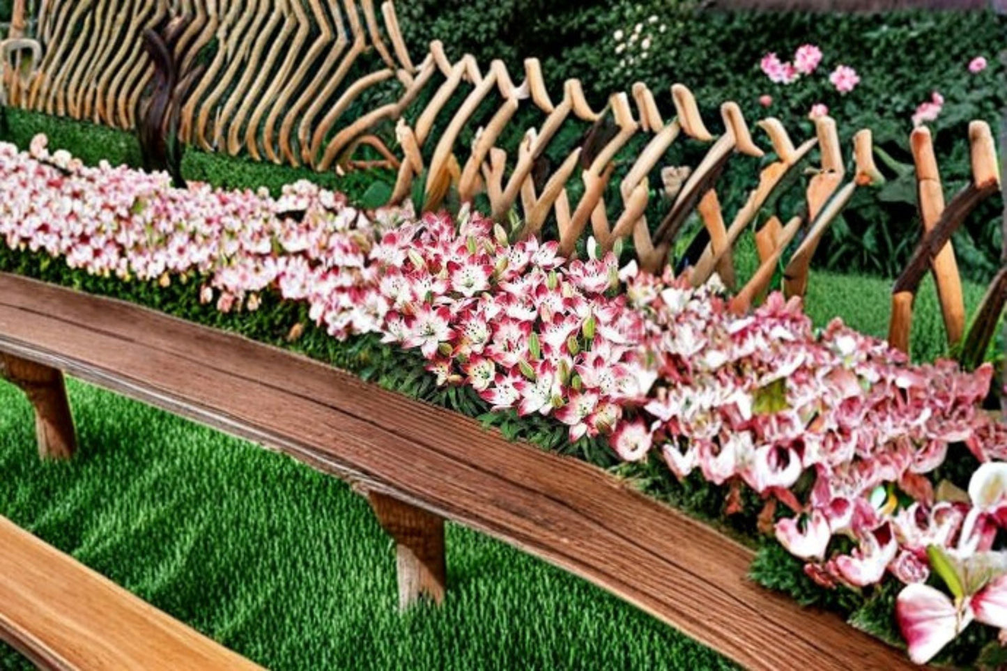 Strawberry Swirl Lily Bulb – Lilium spp. – Vibrant Strawberry-Colored Flowers with White Accents – Easy to Grow Garden Flower
