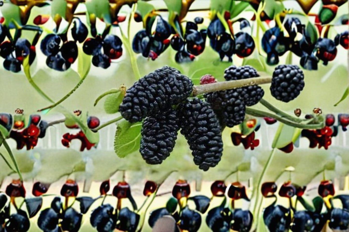 Black Mulberry Cuttings – Morus nigra – Fruit-Bearing Plant for Garden or Home Cultivation