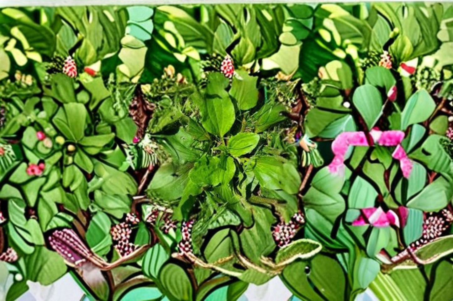 Broadleaf Plantain Live Plant Clump – Edible Plantago Herb for Salads, Teas & Medicinal Use
