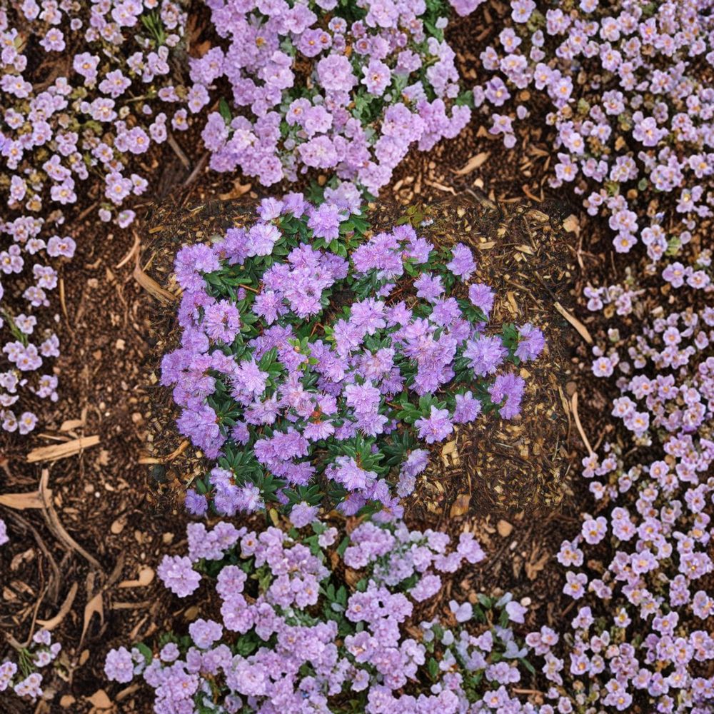 Rhododendron ‘Ramapo’ Live Evergreen Shrub, Compact Purple Blooms, Cold Hardy Dwarf Plant, Container Grown, Garden Landscaping