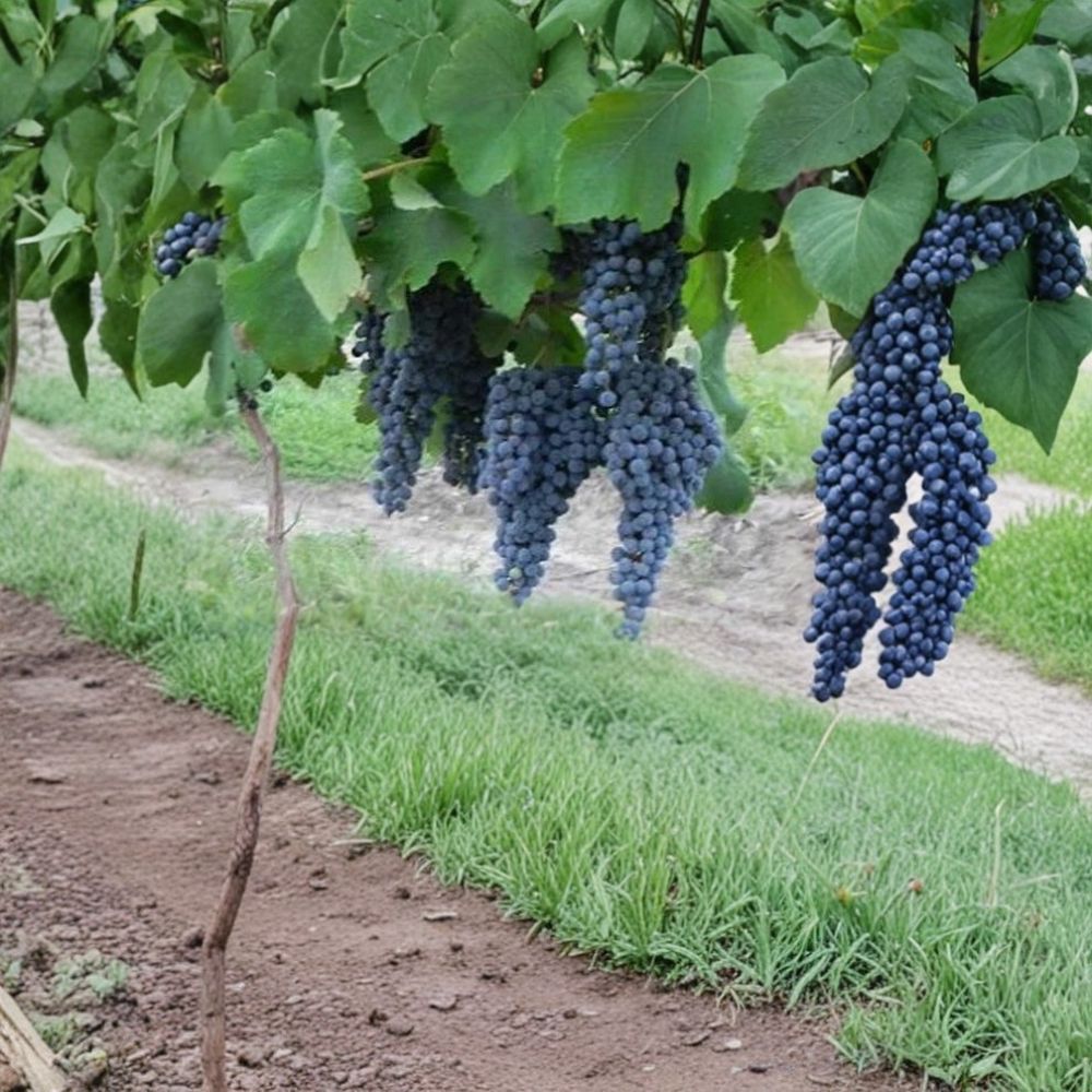 Pinot Noir Grape Vine – Vitis vinifera Live Plant 3 Gallon Self-Fertile Wine Grape Vine with Nursery Pot for Vineyard & Garden