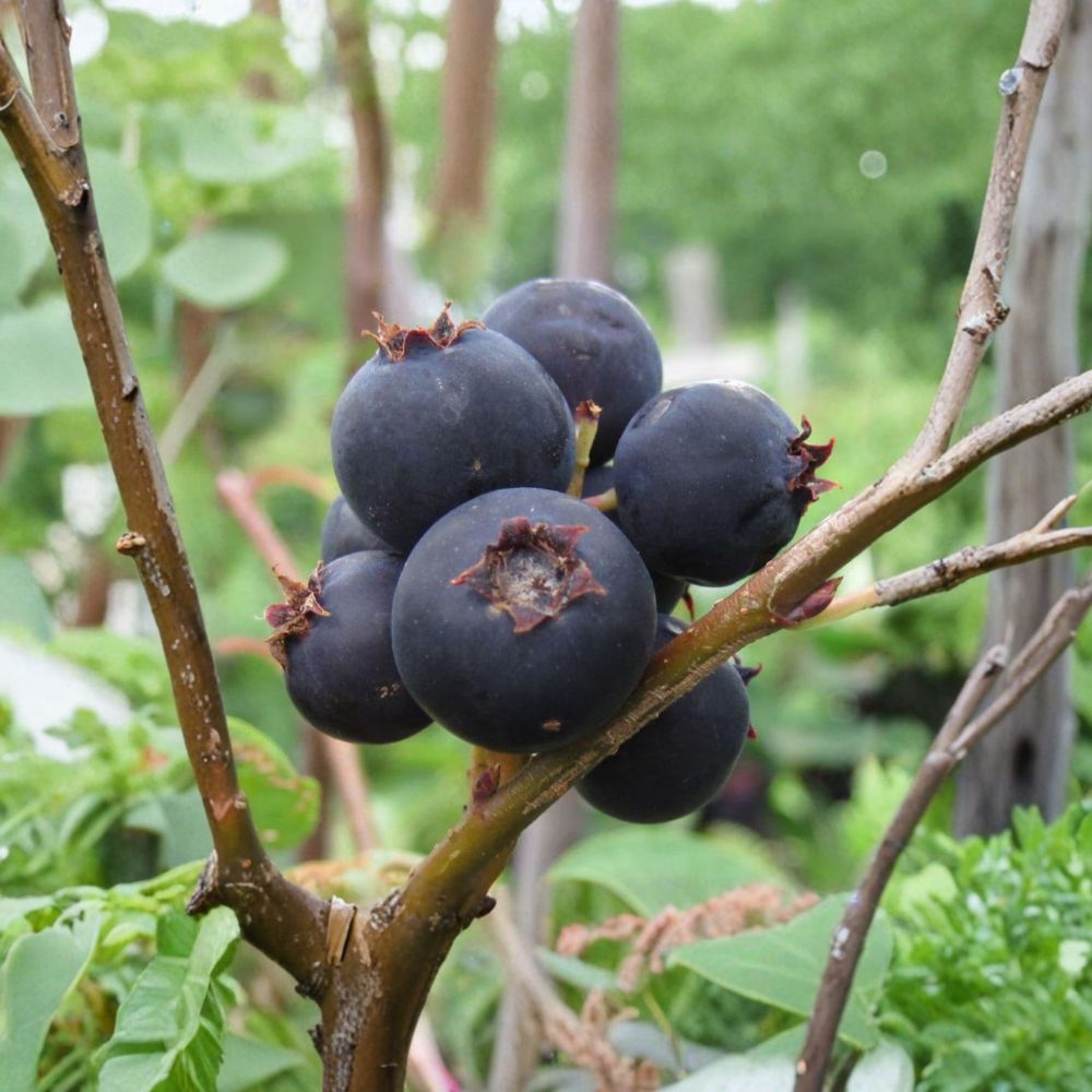 Jennybelle Serviceberry Live Plant | Edible Berry Shrub Tree | Self-Pollinating | Zones 5-8 | Amelanchier obovalis