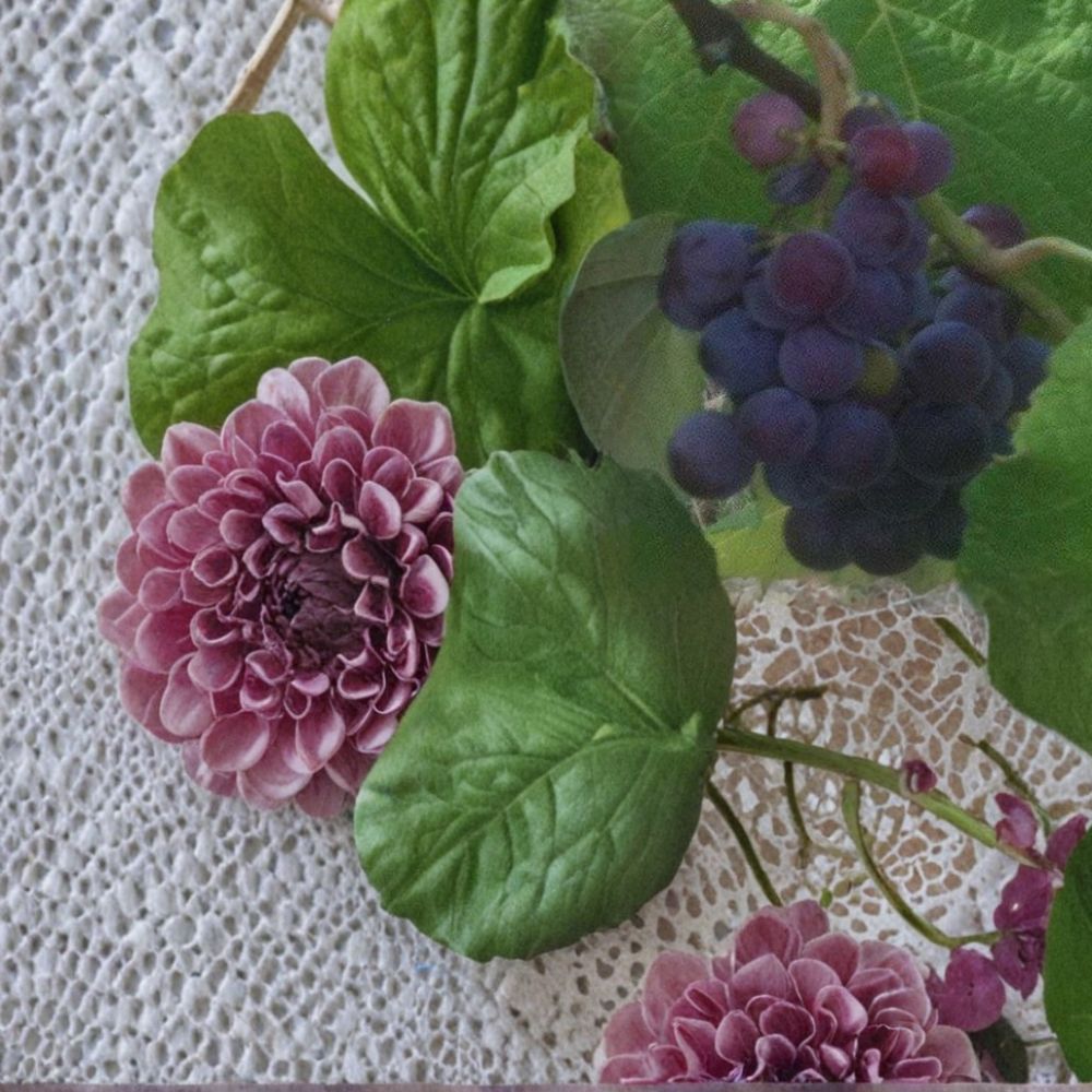 Saturn Blue Seedless Grape Vine – Live Fruit Plant, 2 Gallon, Self-Fertile, Easy to Grow, Home Garden Favorite