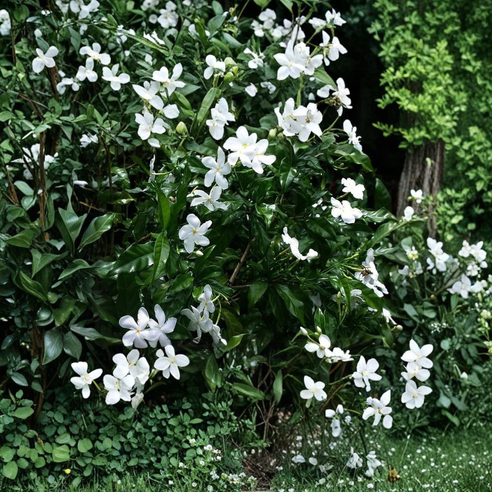 Crape Jasmine Seeds 5 Pack – Fragrant White Flower Shrub, Tropical Evergreen, Tabernaemontana divaricata, Indoor Outdoor Plant