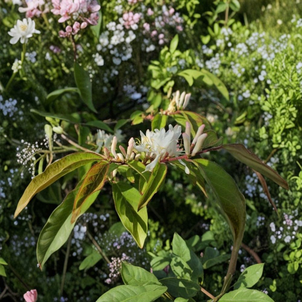 Lonicera Fragrantissima Seeds – Winter Honeysuckle, Fragrant Early Bloom Shrub, Cold Hardy Garden Plant, 25 Seeds
