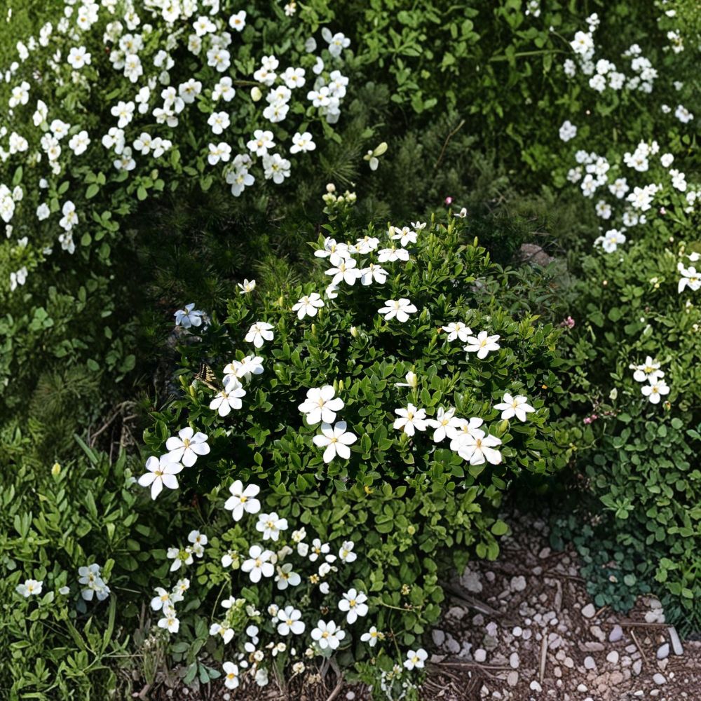 Cape Jasmine Seeds 50 Pack | Gardenia jasminoides | Fragrant White Blooming Shrub for Indoor & Outdoor Gardens