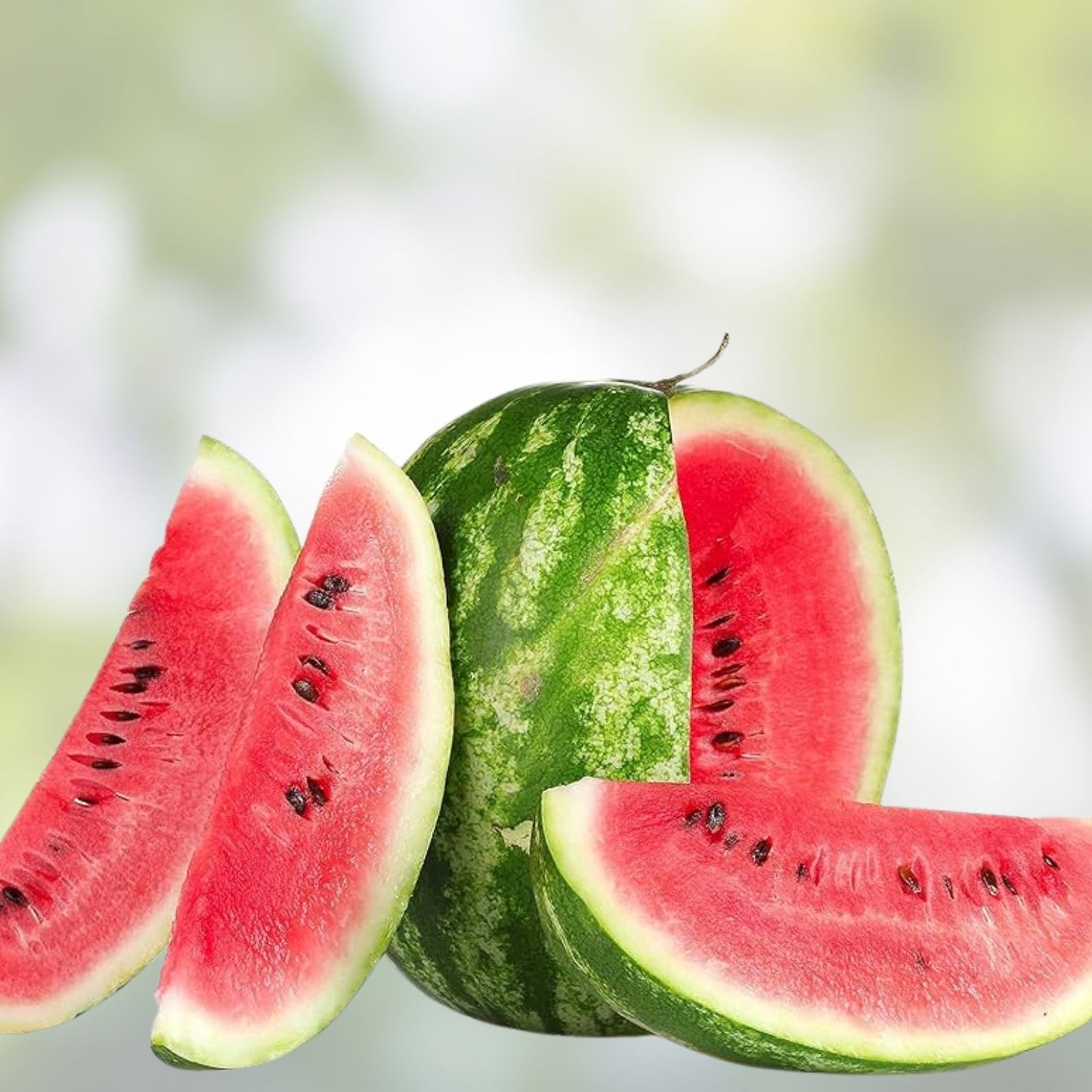 Organic Watermelon Seeds 50 Pack Citrullus lanatus Non-GMO Live Plant Starter Bare Root Seedling
