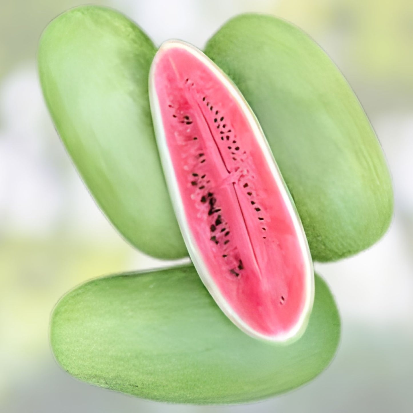 Organic Charleston Grey Watermelon Seeds Heirloom Non-GMO 50 Seeds Watermelon Fruit Garden Planting