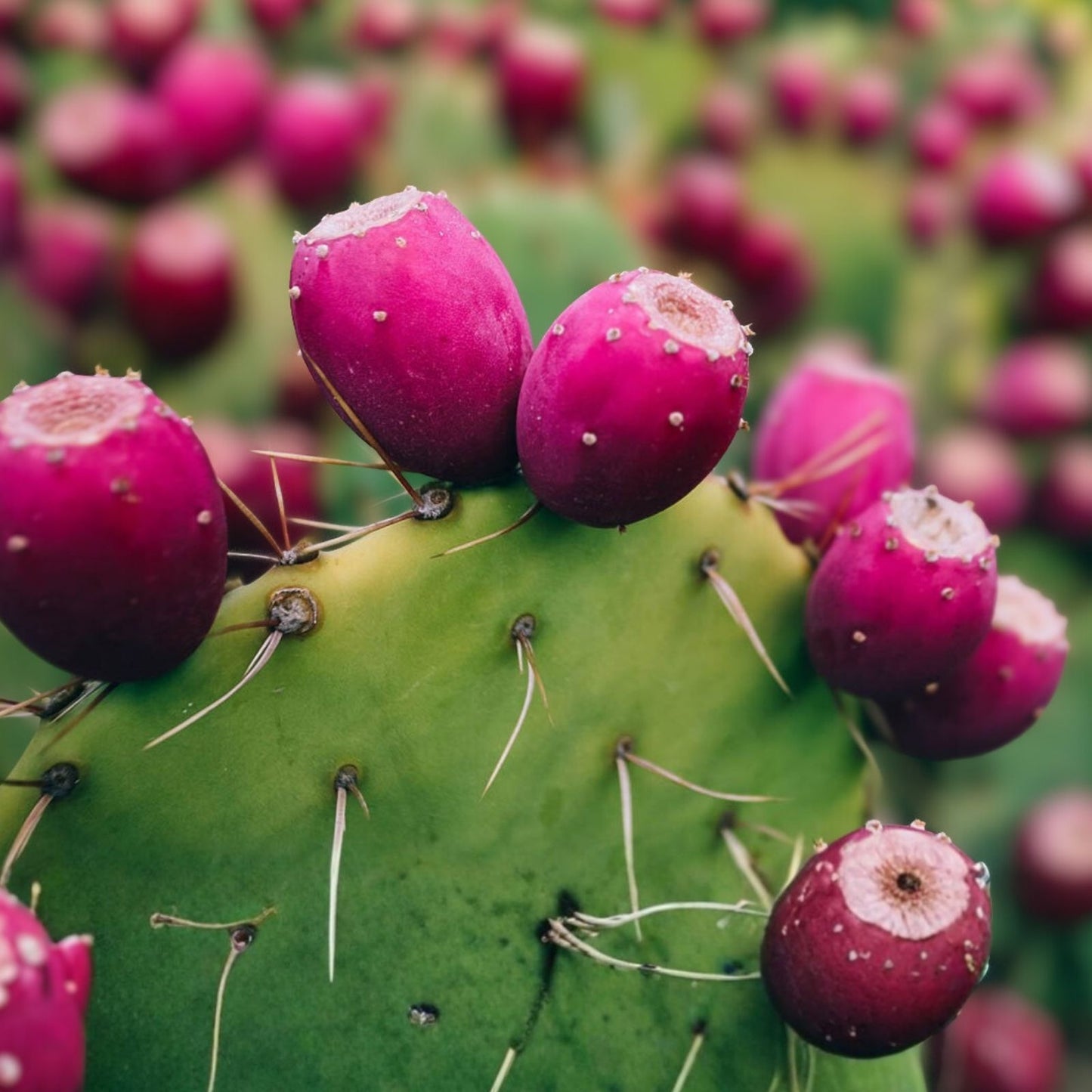 Large Cold Weather Prickly Pear Cactus Plant 3 Pads Opuntia Succulent Desert Plant Live Houseplant