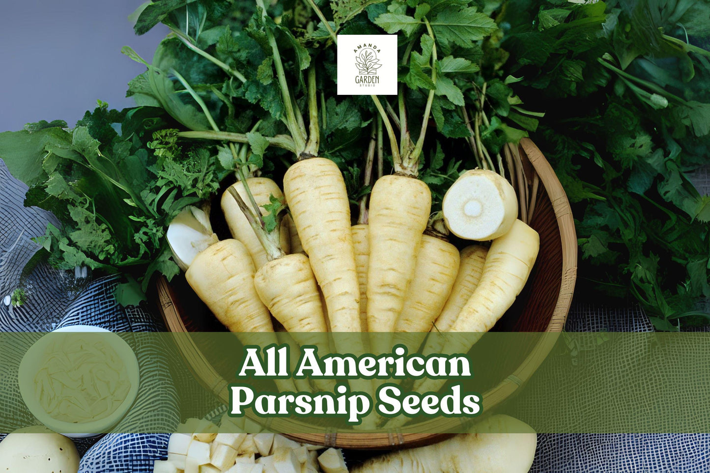 All American Parsnip Seeds – Pastinaca sativa – Rare Heirloom Root Vegetable for Fall and Winter Gardens