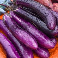 150 Long Purple Eggplant Seeds - Heirloom Solanum melongena - High-Yielding, Mild Flavor, Perfect for Gardens & Containers