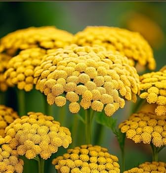 Gold Yarrow Seeds | 500 - 10,000 | Drought-Tolerant Yellow Flowers | Achillea filipendulina | Pollinator-Friendly Perennial
