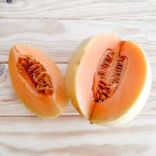 50 Seeds Orange Honeydew Melon, Sweet Juicy Fruit, Cucumis melo, Ideal for Fresh Eating and Smoothies