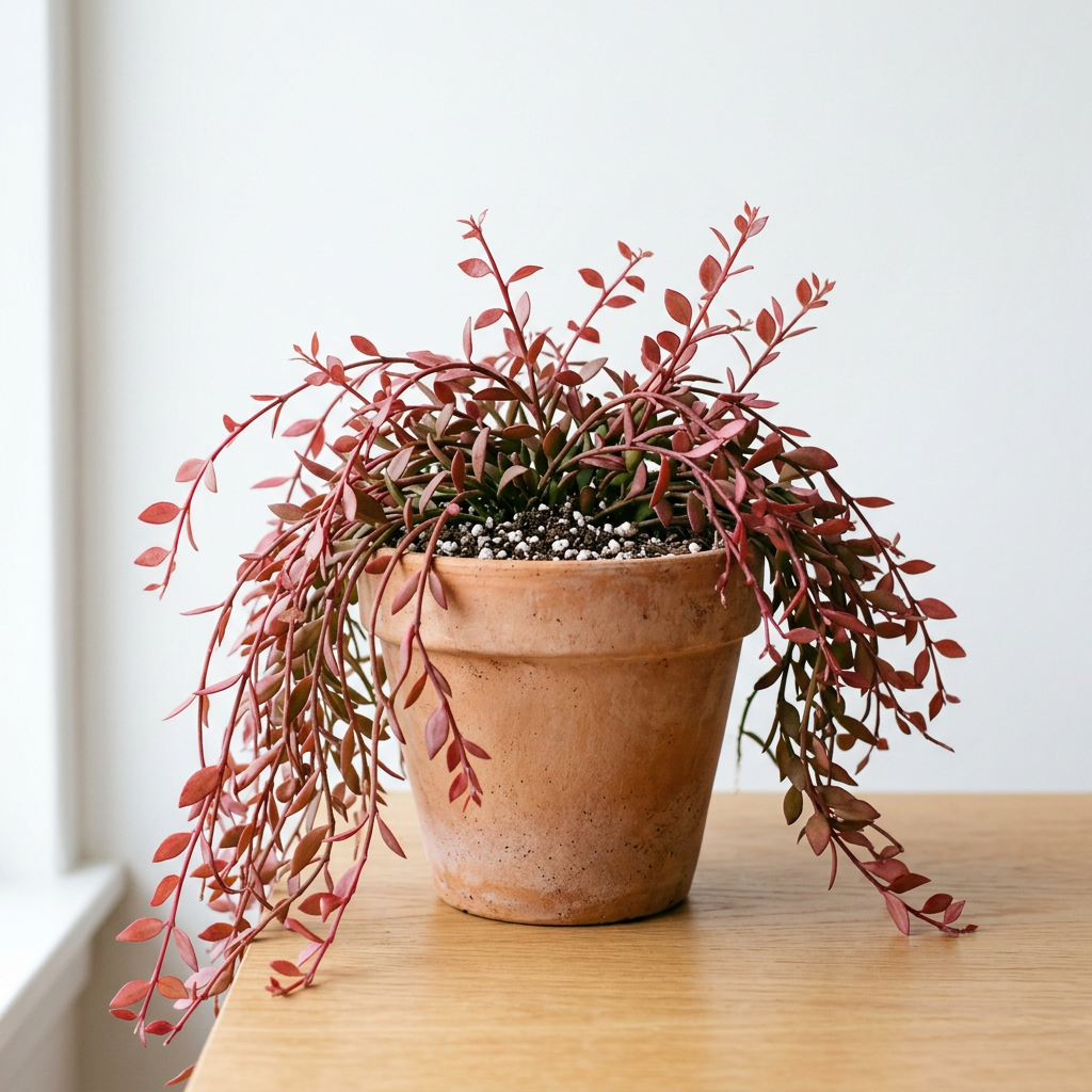 Rhipsalis Ramulosa Cuttings - 4 Leaf Mistletoe Cactus - Pseudorhipsalis Kimnachia - Indoor Succulent Plant