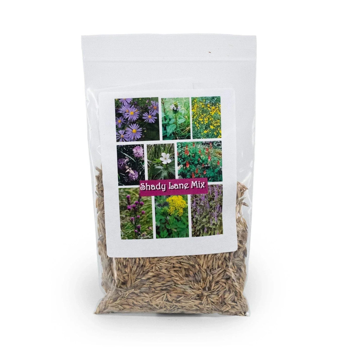 Native Wildflower Seed Mix 2.88 oz Shady Lane Variety for Shade Gardens Prairie Legacy Inc.