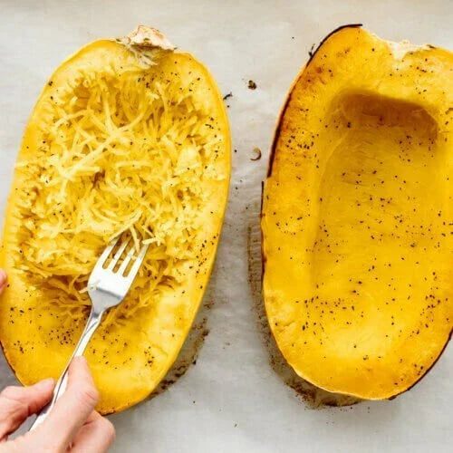 Spaghetti Squash Seeds | Heirloom Non-GMO Cucurbita pepo | Noodle-Like Vegetable for Home Gardening & Container Planting