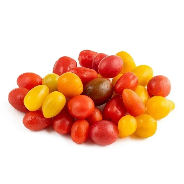 Assorted Cherry Tomato Seeds - 100 Pack Organic Non-GMO Heirloom Solanum lycopersicum for Home Gardens and Containers