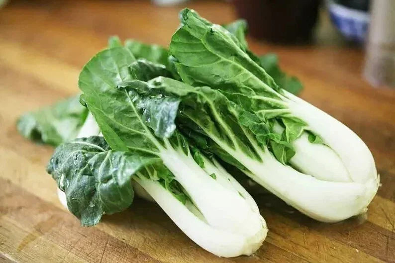 Cabbage Seeds Packet 1000+ Heirloom Pak Choi White Stem Chinese Brassica rapa subsp. chinensis Non-GMO