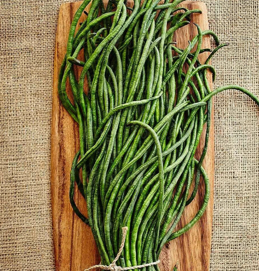 30 Yard Long Bean Seeds - Yu Long Variety, Chinese Green Beans, Asian Snake Pods, Vigna unguiculata, Non-GMO Seed Pack