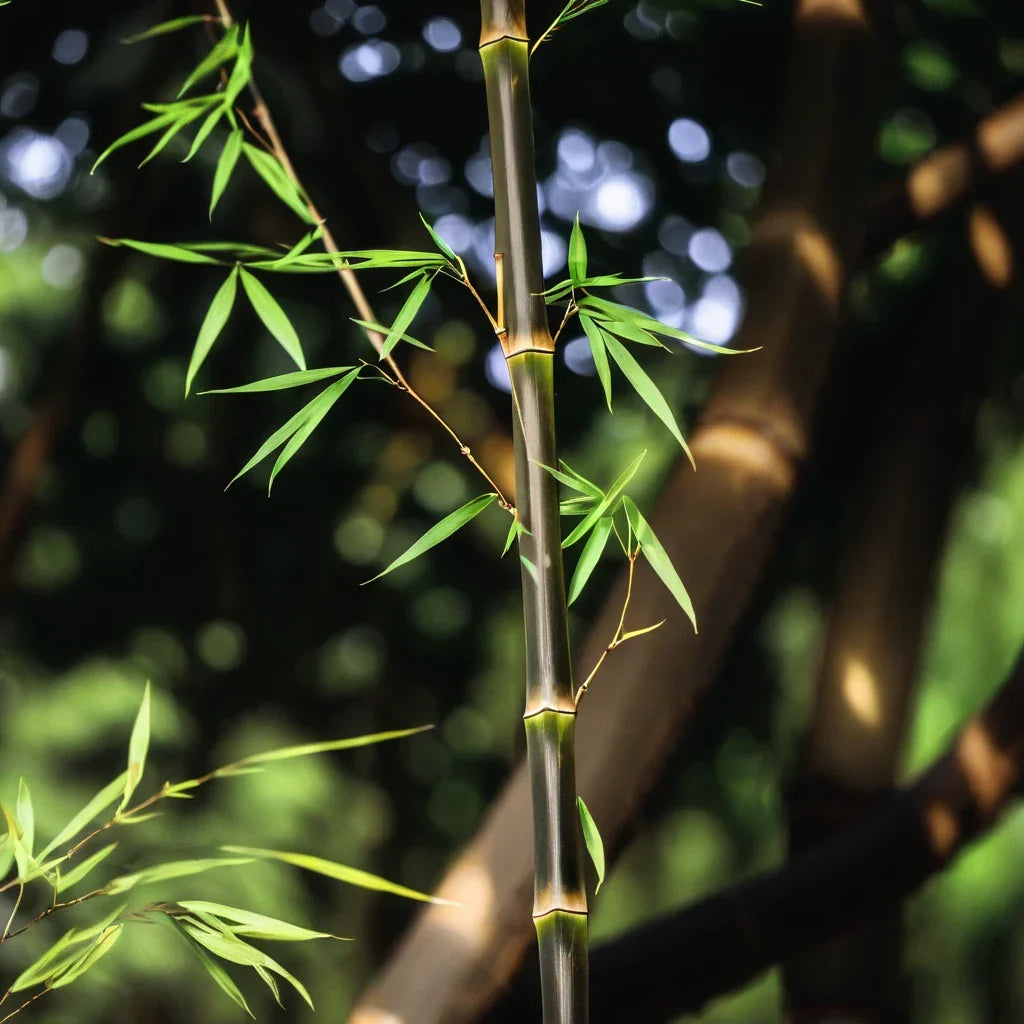 50 Bamboo Seeds Clumping Red Temple Bambusa multiplex 'Red Temple' Privacy Screen Garden Plant
