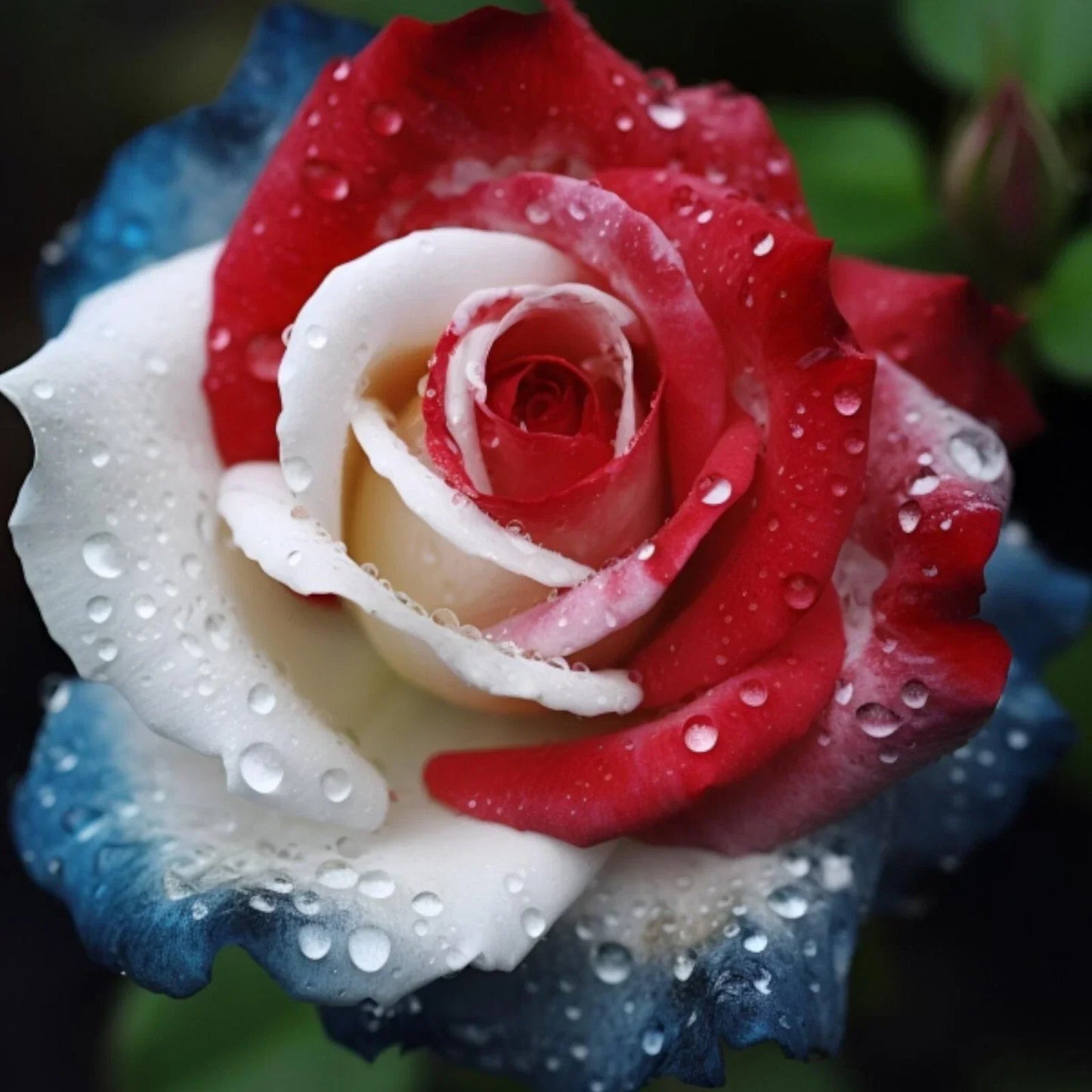Rare Three-Color Rose Seeds - 20pcs for Garden, Potted Plant, Vibrant Blooms, Rosa spp.