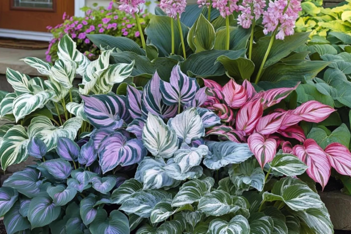Perennial Hosta Flower Seeds 200 Pack for Shade Gardens, Hosta spp. Outdoor Planting, Easy to Grow, Vibrant Foliage