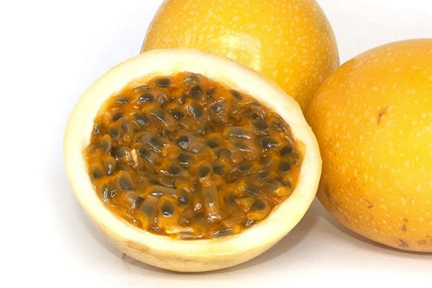 Yellow Passion Fruit Seeds - Passiflora Edulis Vine, Organic, Non-GMO, Tropical Climbing Plant for Garden, Fences & Trellises