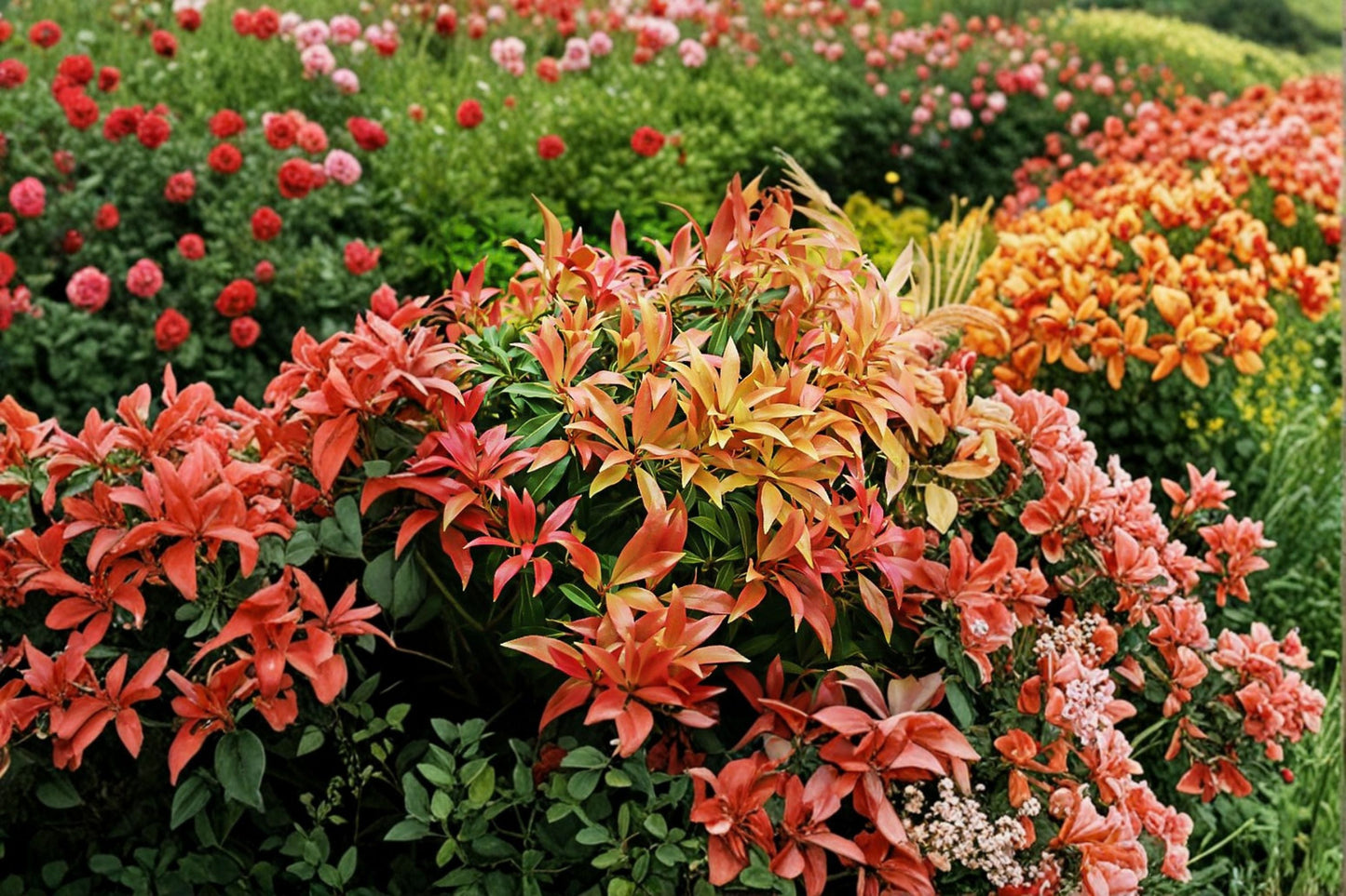 Pieris Forest Flame Evergreen Shrub 1 Gallon Japanese Pieris with Red New Growth Shade Garden Plant