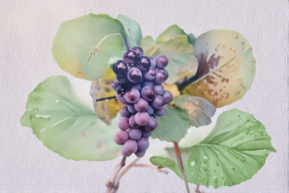 Champanel Grape Vine 2 Gallon Live Plant, Sweet Grape Vine for Garden Trellis Backyard Vineyard
