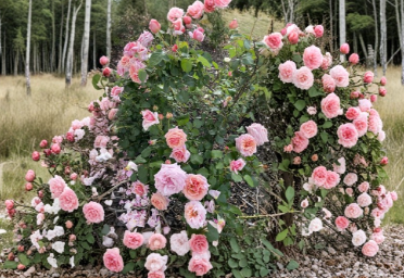 Lady Ashe Climbing Rose Cuttings 5 Pack – Unrooted Stems, Fragrant Ornamental Garden Rose for Propagation, Rosa 'Lady Ashe'