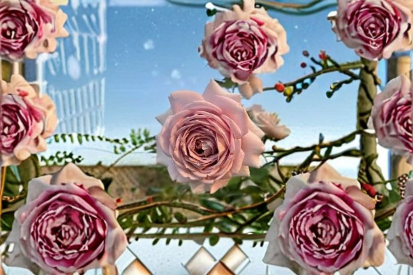 Charity Lowa Rose Live Plant – Fragrant Japanese Own Root Rose – Vibrant Blooms, Garden Flower, Rosa 'Charity Lowa'