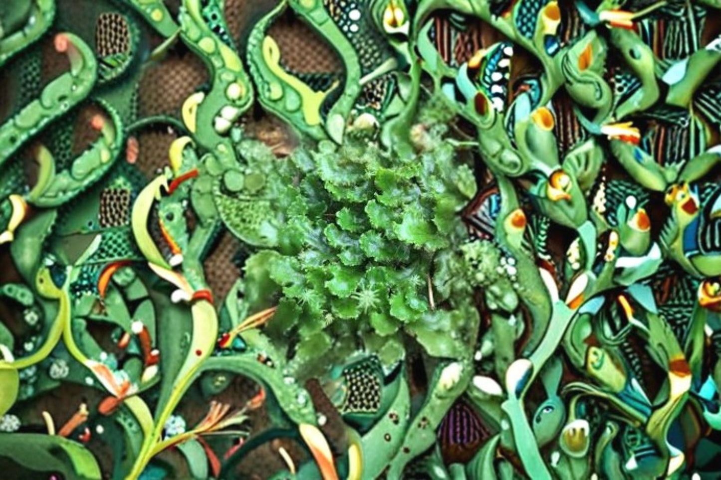 Umbrella Liverwort Plant – Marchantia polymorpha – Moss-like, Shade-loving, Easy-care Ground Cover Plant