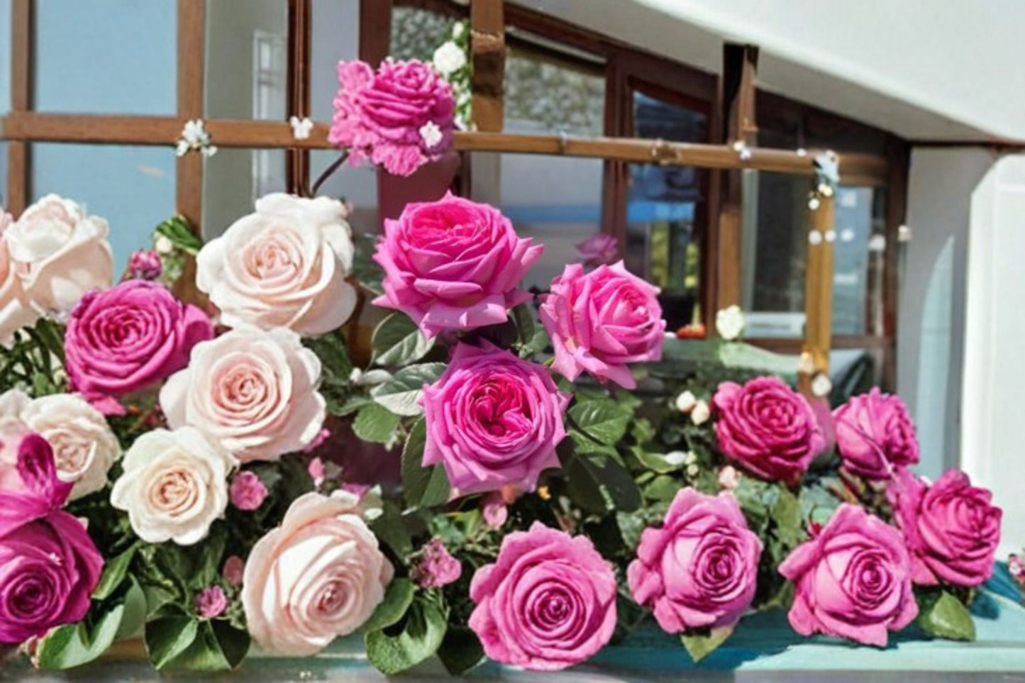 Bernadette Lafont Rose Live Plant – Fragrant French Garden Rose – Lush Blooms & Elegant Scent