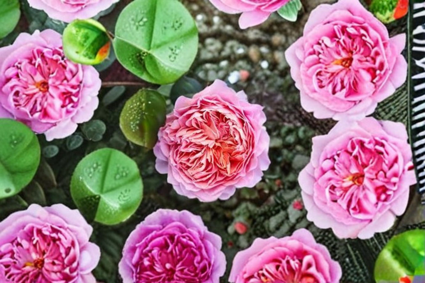 Eisvogel Rose Live Plant – Fragrant German Nostalgia Rose – Vibrant Foliage and Blooming Fragrance – Rosa ‘Eisvogel’