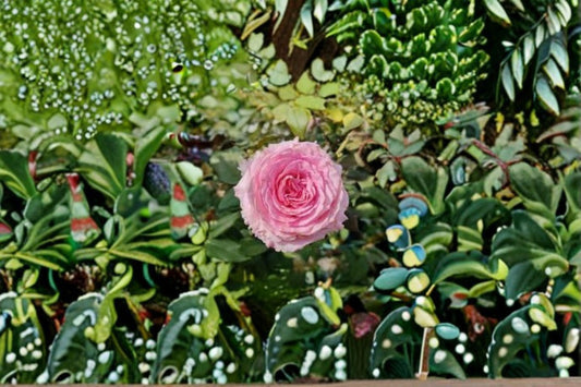 Mandela Rose Own Root Live Plant – Pink Cut Rose – Rosa ‘Mandela’ – Garden Flower, Floral Arrangement, Hardy Rose