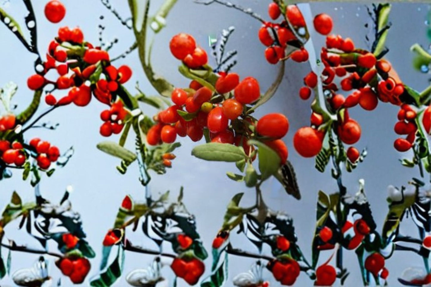 Goji Berry Live Bare Root Plant – Lycium barbarum – 9 Inch Tall Fruit-Bearing Shrub for Garden Cultivation