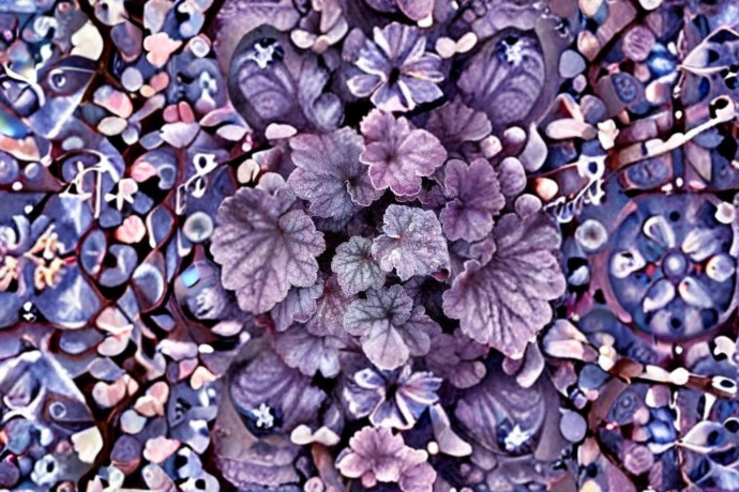 Dark Storm Coral Bells Plant – Heuchera ‘Dark Storm’ – Dark-Leaved Perennial for Borders & Containers