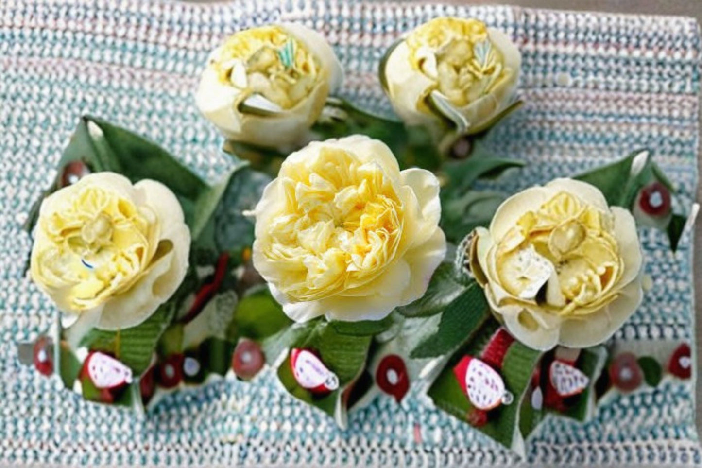 Auspeet English Rose 3 Cuttings – Rosa ‘Auspeet’ – Fragrant Garden Rose for Outdoors