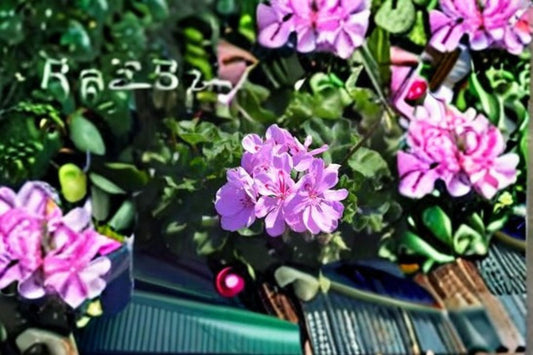 Lavender Ivy Geranium Cuttings – Pelargonium peltatum – Trailing Plant for Containers and Hanging Baskets
