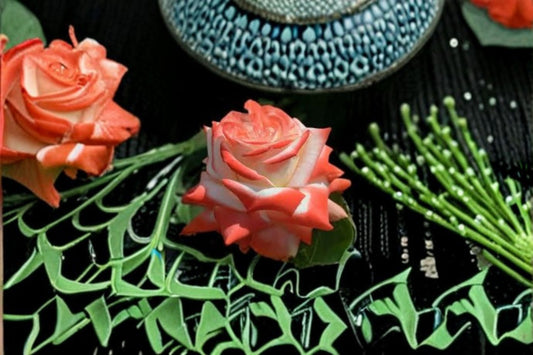 Impératrice Farah Rose Live Plant – Upright Hybrid Tea Garden Rose – Fragrant Blooming Shrub for Garden and Patio