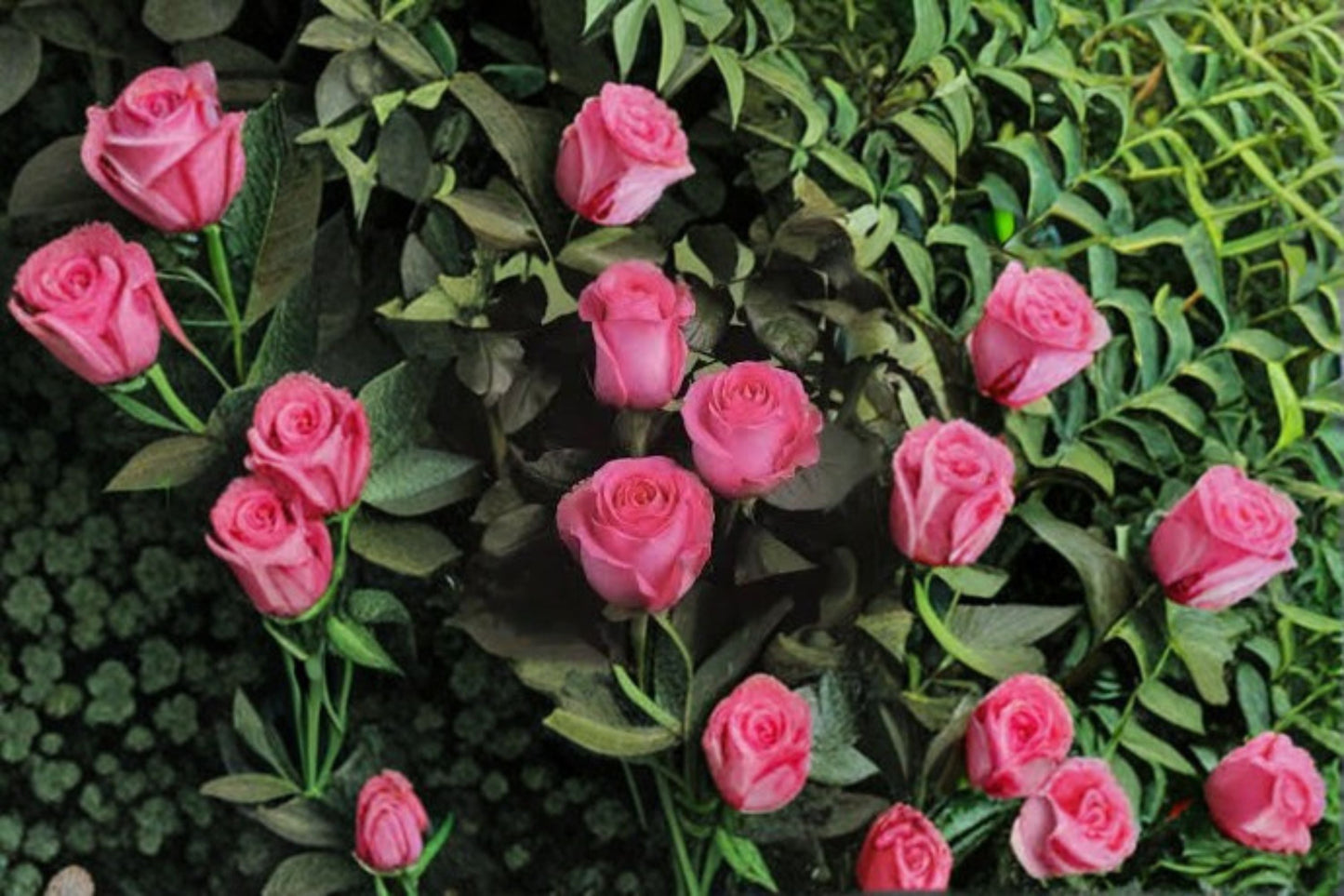 Shanghai Lady Rose Live Plant – Garden Cut Rose with Elegant Blooms – Rosa x hybrida