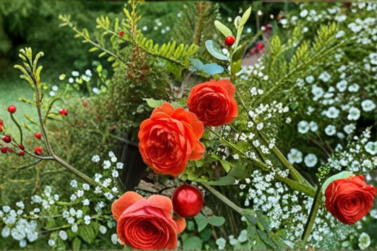 Austango Rose Live Plant – Ornamental Garden Rose – Own Root, Vibrant Blooms, Resilient, Garden Flower, Rosa hybrida