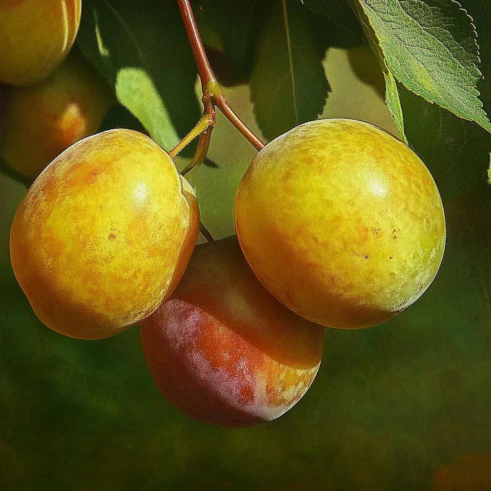 5 Grenade Pluot Scion Wood Cuttings – Rare Hybrid Fruit Tree Grafting Material – Heirloom Plum-Apricot Hybrid Prunus salicina × armeniaca