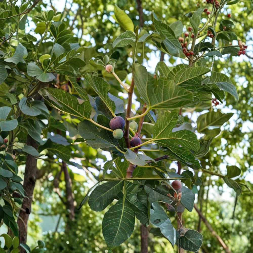 Chicago Hardy Fig Tree – Live Edible Ficus carica Fruit Plant in 3 Gallon Pot, Cold Hardy Backyard Tree